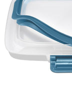 Good Grips Prep & Go Food Storage Container with Colander (Colander / Ocean Blue)