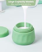 Travel Containers for Toiletries (3 Ounce (90ML) / Water Green)