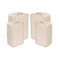 Travel Shoe Bags (Cream / 2+2 Packs)