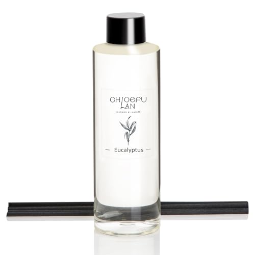 Eucalyptus Diffuser Refill Scented Oil 6.76 fl oz Natural Essential Oil (Eucalyptus / 6.76 Fl Oz (Pack of 1))