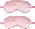 2 Pack Silk Sleep Masks (Pink+pink)