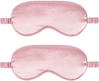 2 Pack Silk Sleep Masks (Pink+pink)