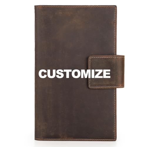 CONTACTS Customized Family Passport Holder for 4 Passport Wallet Compatible with Airtag Personalized Name Passport Cover (Customized)