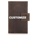 CONTACTS Customized Family Passport Holder for 4 Passport Wallet Compatible with Airtag Personalized Name Passport Cover (Customized)
