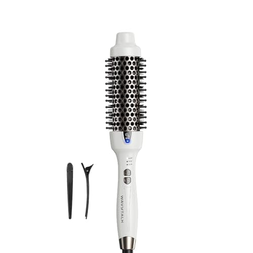 Thermal Brush Blowout Express 1.5" Ionic Heated Round Brush (1.5 Inch / White)