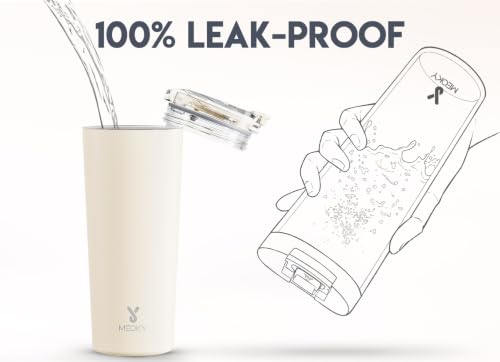 24 oz Insulated Travel Coffee Mug (Cream / 24 Ounces)