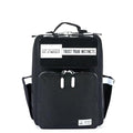 15L Slim Gym Backpack 1000D Travel EDC (Black With White Accents)