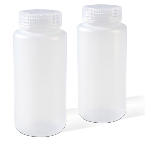 16 oz Plastic Bottles with Lids (Translucent / 16-oz)