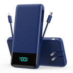 Portable Charger Power Bank for iPhone with Built (Dark Blue)