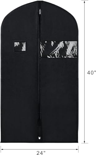 40 Inch Suit Bag (Black / 40'' - 5PCS)