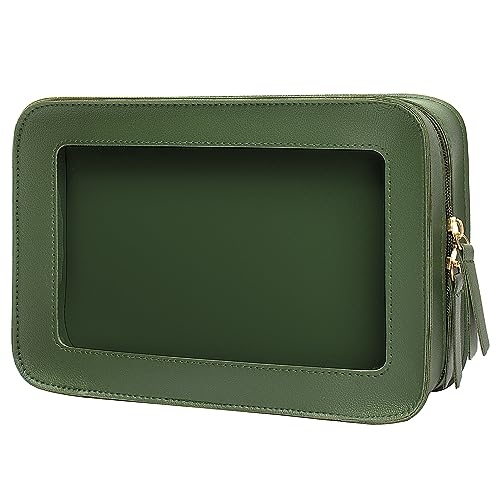 Clear Makeup Bags (C-Green)