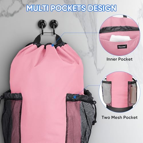 2PK 150L Laundry Bag Backpack (150L - 2PK / Pink)