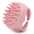 Silicone Scalp Massager Shampoo Brush Hair Scrubber Scalp Brush for All Hair Types of Women (Pink / 1 Count(Pack of 1))