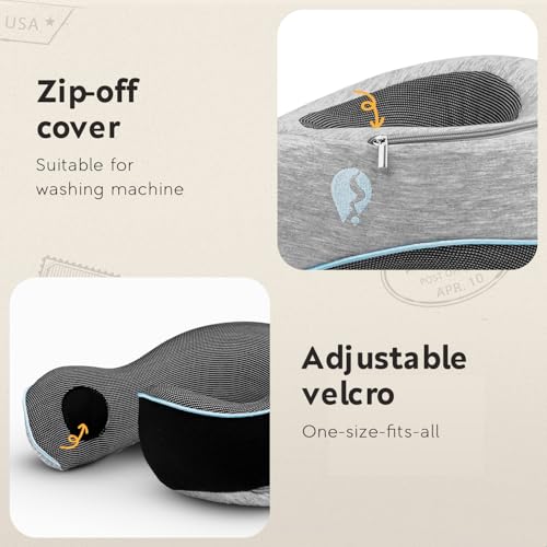 Neck Pillow Airplane (Grey)