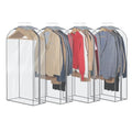 Garment Bags for Fur Coat Suit Bags for Closet Storage 40 in (40"-4pcs-10" Gussted)