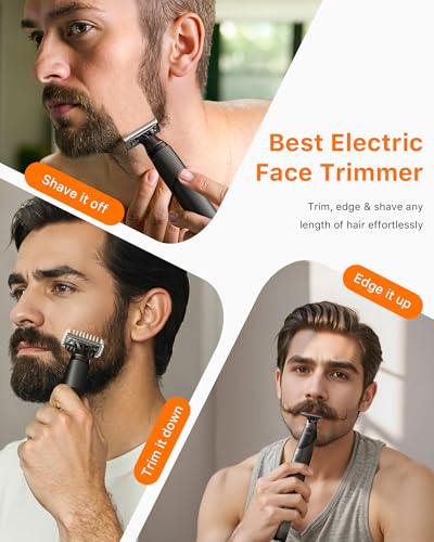 2026 Upgraded] Beard & Nose Hair Trimmer Kit