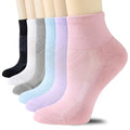 6 Pack Women's Ankle Socks with Cushion (Medium / Colorful)