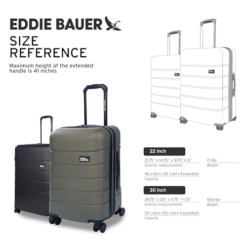 Glacier Hardside Spinner Durable PC (Carbon / 30" (Check-In))