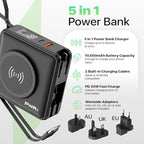 PWR Travel PRO 5 (Black with Black Case)
