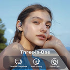 Language Translation Earbuds AI Language Translator Earbuds (Grey)
