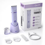 Electric Body Hair Trimmer (Purple)