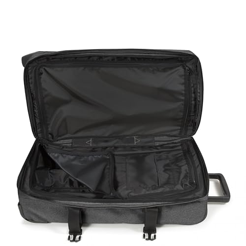 Tranverz M 78L Large Wheeled Luggage with Dual Compartments (78 Liter Checked Bag / Black Denim)