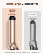 2 inch Curling Iron Extra Large Barrel for Long Hair (2 inches)