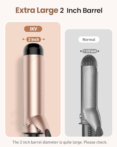 2 inch Curling Iron Extra Large Barrel for Long Hair (2 inches)