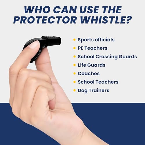 P51 Loud Whistle for Adults Emergency Use (Black)