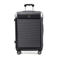 Platinum Elite Hardside Checked Luggage (Checked- Medium 25-Inch / Shadow Black)