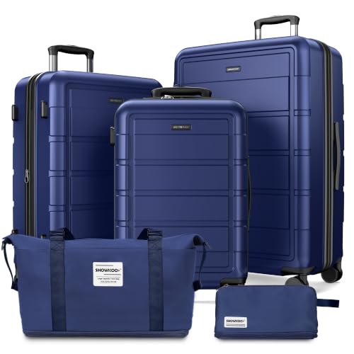 G Series Luggage set 5pcs (Dark Blue / 5-Piece Set)