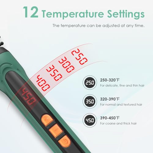 Mini Barrel Thermal Brush for Short Hair 0.35 Inch Curling Brush (0.35 Inch Barrel)