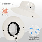 Women's Ponytail Safari Sun Hat (6 3/4-6 7/8 / 1-purebeige)