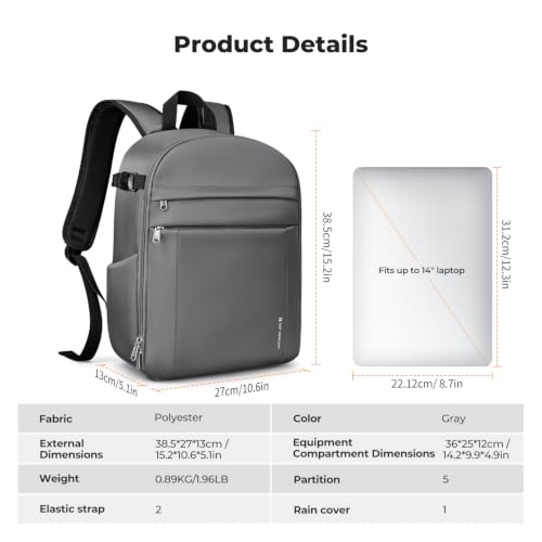 Camera Backpack (06-gray)