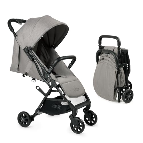 Lightweight Travel Stroller for Baby & Toddlers (Grey)