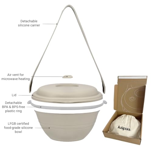kūpaa Bowl & Carrier Duet (Shell)