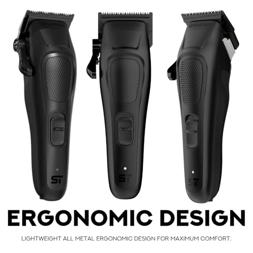 Darkstar 82 Metal Vector Motor Hair Clipper STC82 Black (Black)