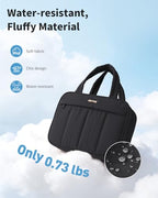 Hanging Travel Toiletry Bag for Women (Z-Black / Medium)