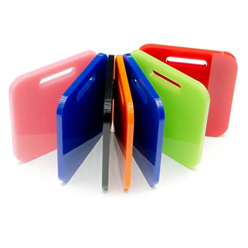 Custom Luggage Tags (Blue / Acrylic Tags (Light, Bright & Durable))