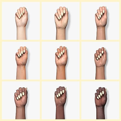 Beetles Yellow Gel Nail Polish 15ML Soak Off UV Gel for Fall Nail Art (K - Creme Yellow | Lemon Cheese)