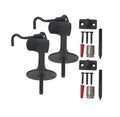 Solid Brass Door Stop (2 Pack / Oil-Rubbed Bronze(3-15/16"))