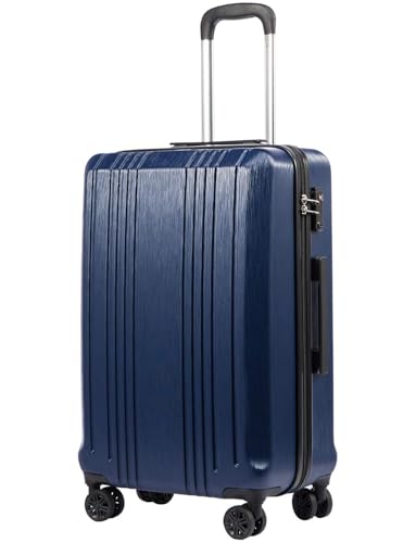 PC+ABS Hardshell Luggage (navy / 24 inch)