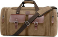 Canvas Duffle Bag for Men (Coffee / Large-50L)