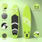 11' Premium Stand Up Paddle Board (Fruit Green)