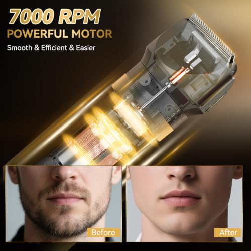 Beard Trimmer for Men (Black)