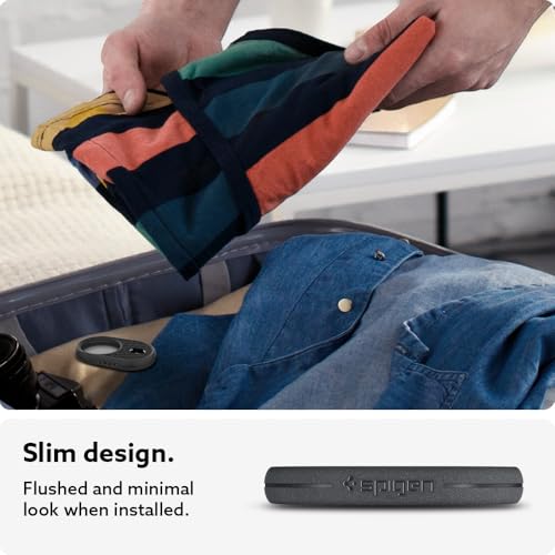 Caseology by Spigen for AirTag Keychain Case (Matte Black)