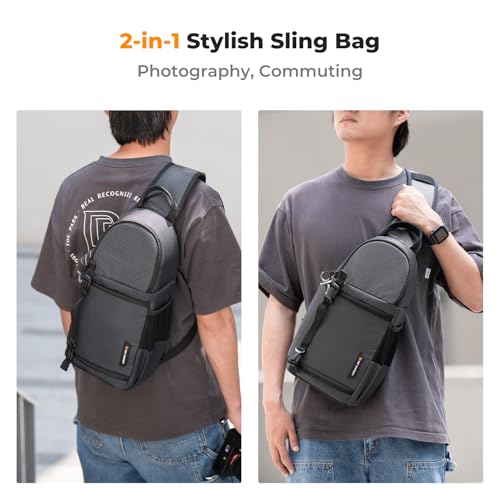 Camera Sling Bag (Grey / Medium)