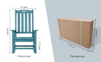 Outdoor Rocking Chairs Set of 2 (Blue / 2 pack)