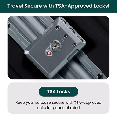 Zipperless Check in Suitcase (Jet Black)