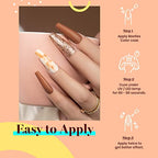 Beetles Brown Gel Polish (I - Creme Brown | Latte Haze)